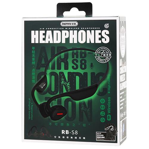 Remax RB-S8 Air Conduction Wireless Headphone Negro