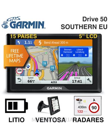 GARMIN 1532-2H DRIVE 50 GPS SOUTHERN 15 PAISES