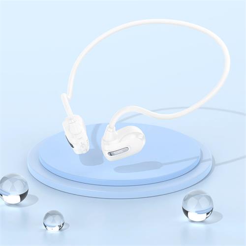 Hoco ES63 Auriculares Deportivos Bluetooth de Conducción Aérea Blanco