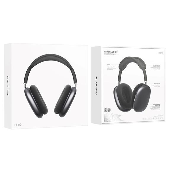 Borofone BO22 Elegant Auricular Bluetooth Gris