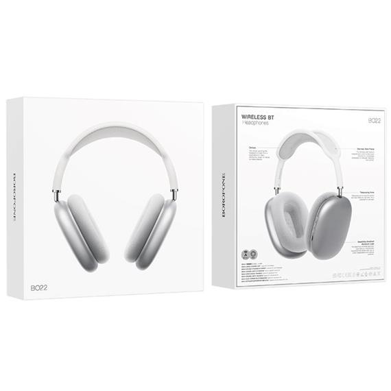 Borofone BO22 Elegant Auricular Bluetooth Plata