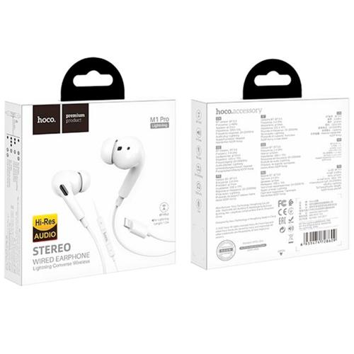 Hoco M1 Pro Auriculares Lightning BT Blanco