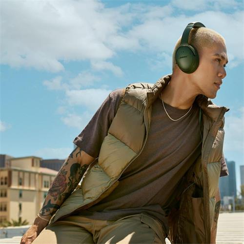 Bose Quietcomfort Headphones Noise Cancelling Cypress Green