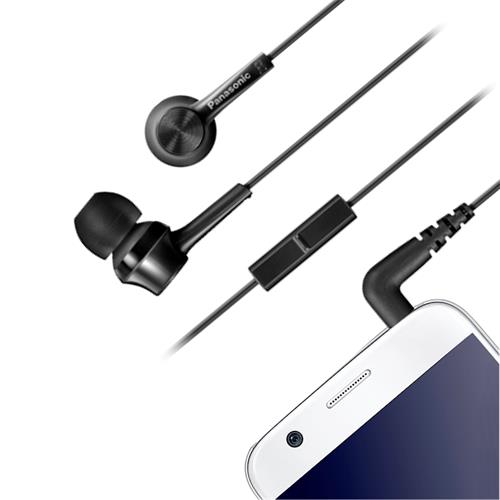 Panasonic RP-TCM115E-K Auricular para Smartphone con Micro Negro
