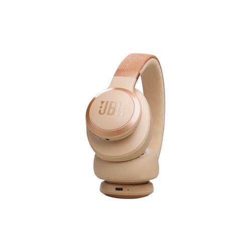 JBL Live 770NC Auricular Cancelación Ruido Bluetooth Sandstone