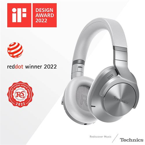 Technics EAH-A800E-S Auricular Inalámbrico Cancelación Ruido Plata