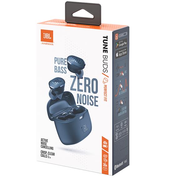 JBL Tune Buds Auricular Inalámbrico con Cancelación de Ruido Azul