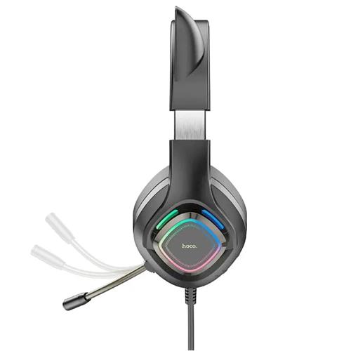 Hoco W107 Auricular Gaming con Luces LED y conexión USB y Jack Phantom