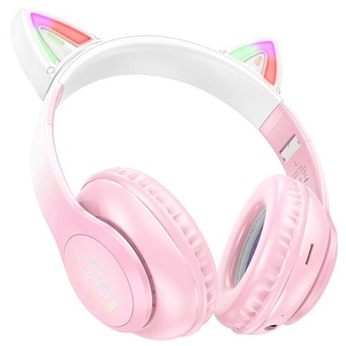 Hoco W42 Auricular Cat ears Bluetooth Cherry Blossom
