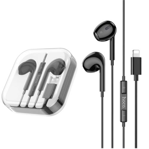 Hoco M111 Auricular Lightning para iPhone Negro