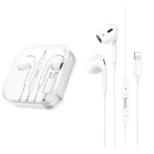 Hoco M111 Auricular Lightning para iPhone Blanco