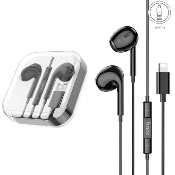 Hoco M111 Max Auricular Lightning para iPhone Negro