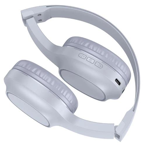 Hoco W46 Auricular Charm Bluetooth Light Blue Gray