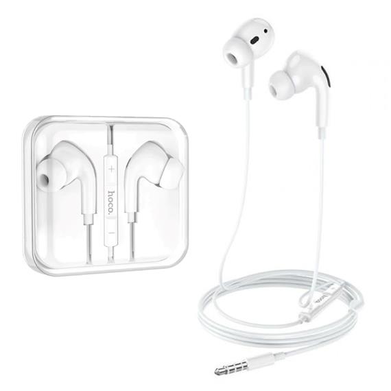 Hoco M101 Pro Auricular con Jack 3.5mm con Micrófono Blanco