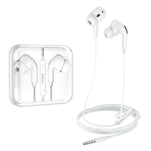 Hoco M101 Pro Auricular con Jack 3.5mm con Micrófono Blanco