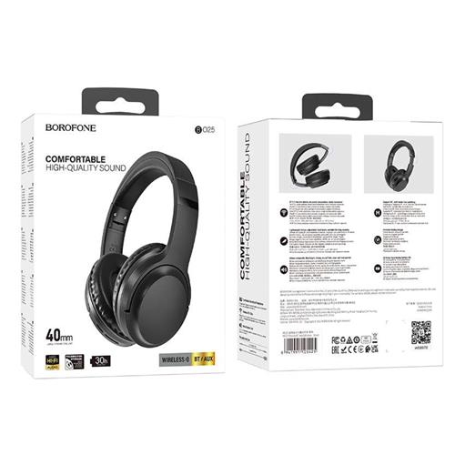 Borofone BO25 Auricular Rhyme Bluetooth Negro