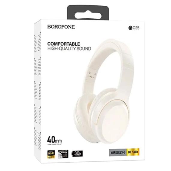 Borofone BO25 Auricular Rhyme Bluetooth Milky White