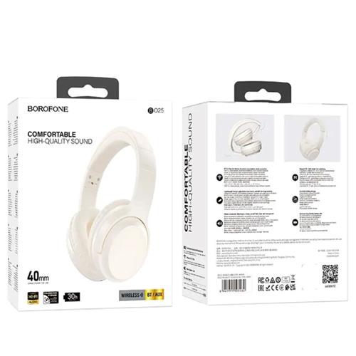 Borofone BO25 Auricular Rhyme Bluetooth Milky White