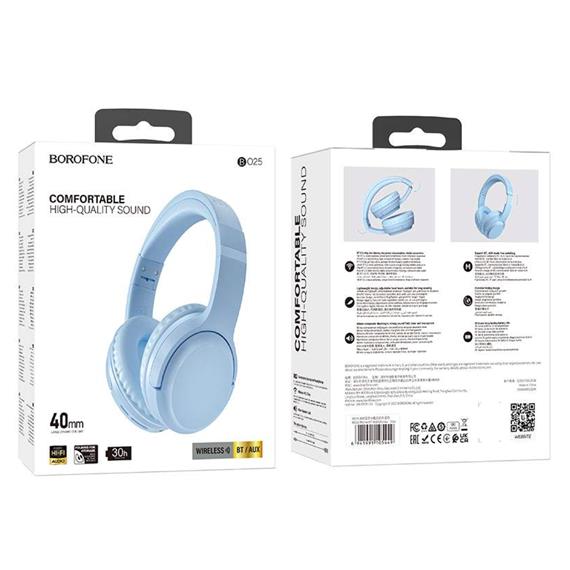 Borofone BO25 Auricular Rhyme Bluetooth Azul