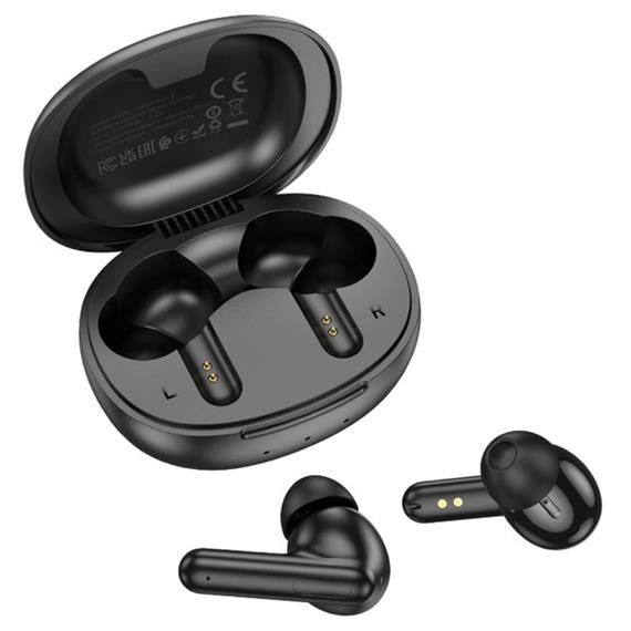 Borofone BW48 Enlighten Auricular Inalámbrico Bluetooth Negro