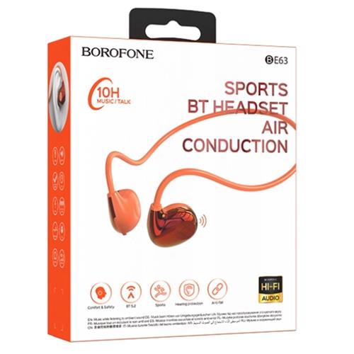 Borofone BE63 Auricular Bluetooth de Conducción Aerea Red Sun