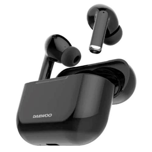Daewoo DW2001 Auriculares Bluetooth con estuche de carga USB-C Negro