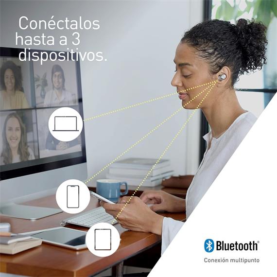 Technics EAH-AZ40M2ES Auricular Inalámbrico Cancelación Ruido Plata