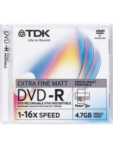 TDK DVD-R47 PWWED PRINTABLE (INDIVIDUAL)