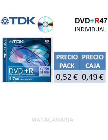 TDK DVD+R47 MED (INDIVIDUAL)