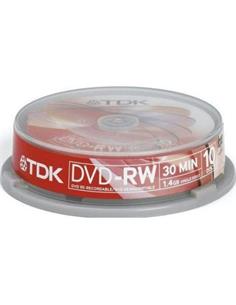 TDK DVD+RW1.4 CBEB10 VIDEOCÁMARA (TARRINA 10)