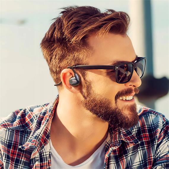 Borofone BE63 Talent Auricular Air Conduction Bluetooth Obsidian Star