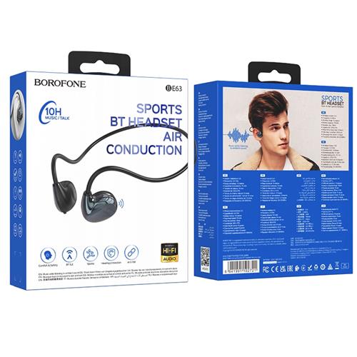 Borofone BE63 Talent Auricular Air Conduction Bluetooth Obsidian Star