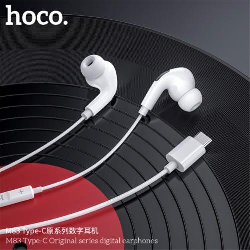 Hoco M83 Auricular USB-C Digital Blanco