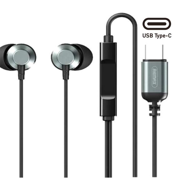 Remax RM-512a Metal Auricular USB-C Digital Tarnish