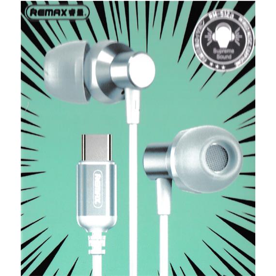 Remax RM-512a Metal Auricular USB-C Digital Blue
