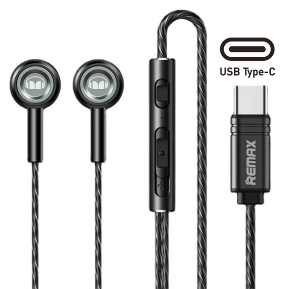 Remax for Monster RM-598a Auricular USB-C Tarnish