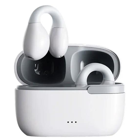 Remax W11 Auricular Bluetooth Open Ear con Clip Blanco