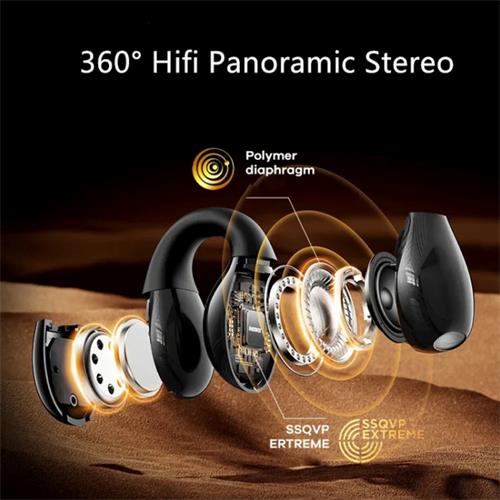Remax W11 Auricular Bluetooth Open Ear con Clip Blanco