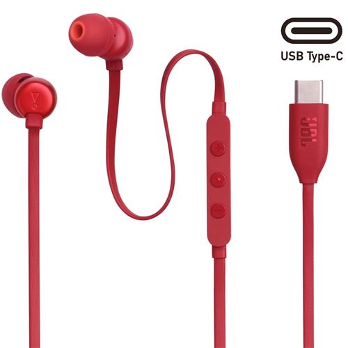 Jbl Tune 310C Auricular USB-C Rojo