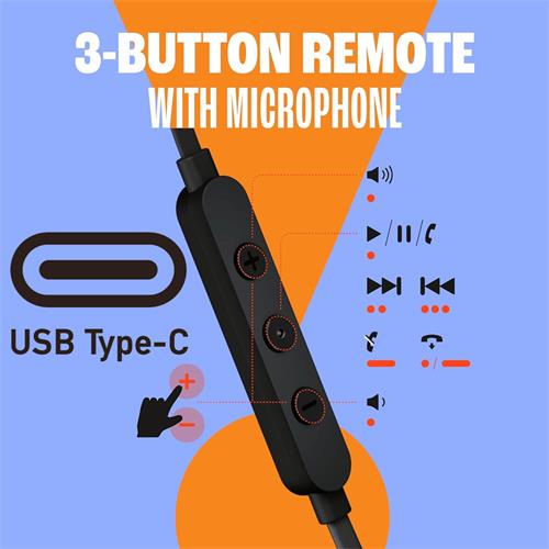 Jbl Tune 310 Auricular USB-C Rojo