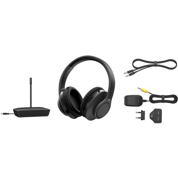 Philips TAH6005/10BK Auricular Inalámbrico RF para Televisor