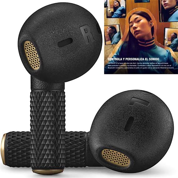Marshall Minor IV Auricular TWS Bluetooth Negro