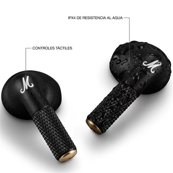 Marshall Minor IV Auricular TWS Bluetooth Negro
