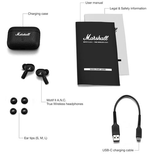 Marshall Motif II Auricular con Cancelación Activa de Ruido