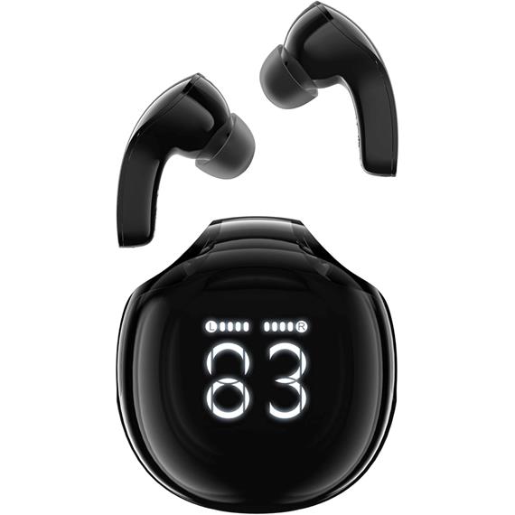 Acefast T9 Crystal  Auricular Bluetooth Obsidian Black
