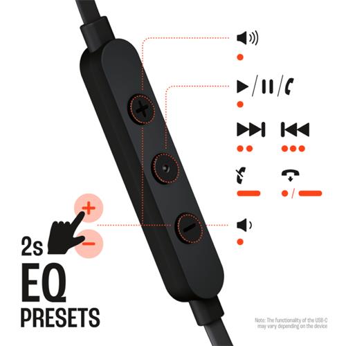 JBL Tune 305C Auricular USB-C con micrófono Negro