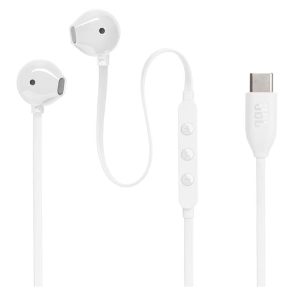 JBL Tune 305C Auricular USB-C con micrófono Blanco