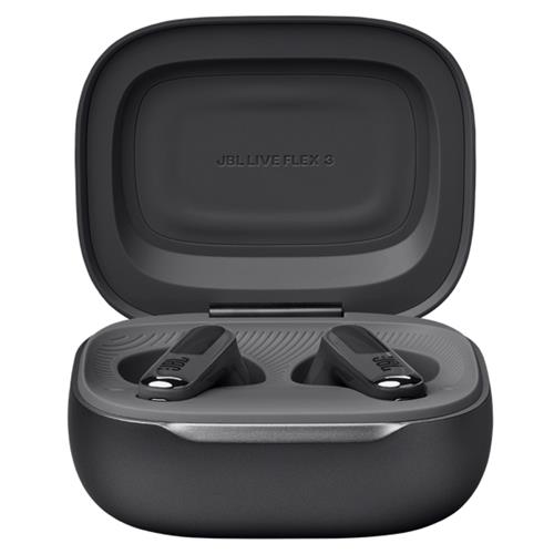 JBL Live Flex 3 Auricular Bluetooth con Cancelación de Ruido y pantalla Negro