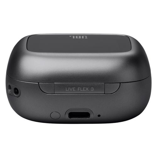 JBL Live Flex 3 Auricular Bluetooth con Cancelación de Ruido y pantalla Negro