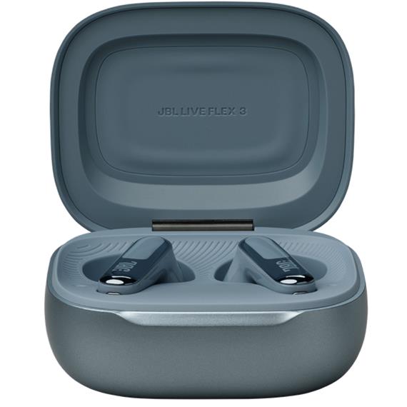 JBL Live Flex 3 Auricular Bluetooth con Cancelación de Ruido y pantalla Azul